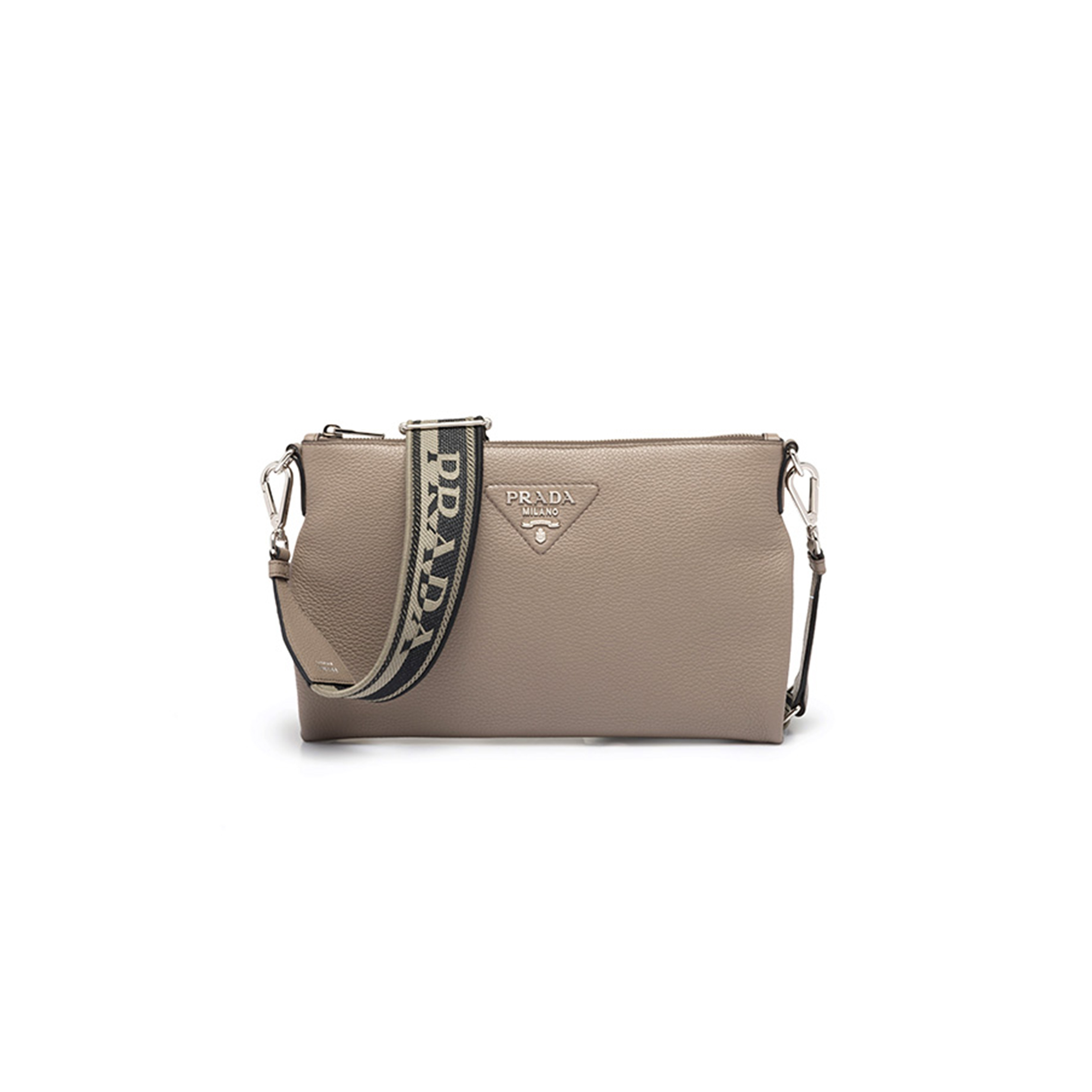 Pra*a leather shoulder bag 1bh050 (30*19.5cm)